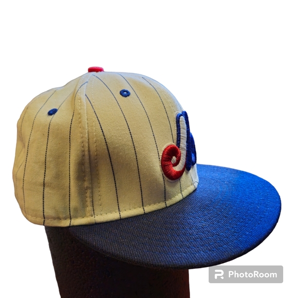 Montreal Expos New Era 59Fifty Cooperstown Heritage Collection MLB Cap 7 1/8 - Picture 3 of 5